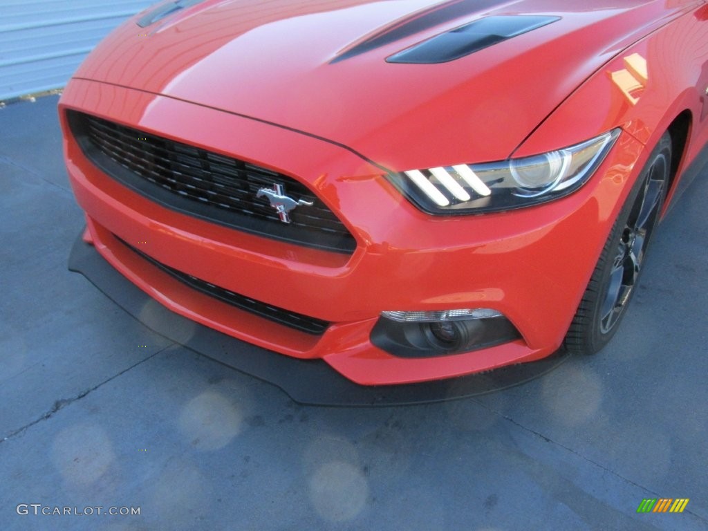 2016 Mustang GT/CS California Special Coupe - Competition Orange / Ebony photo #10