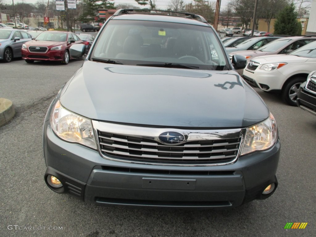 2009 Forester 2.5 X Limited - Sage Green Metallic / Platinum photo #9