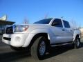 Super White - Tacoma V6 SR5 Double Cab 4x4 Photo No. 6