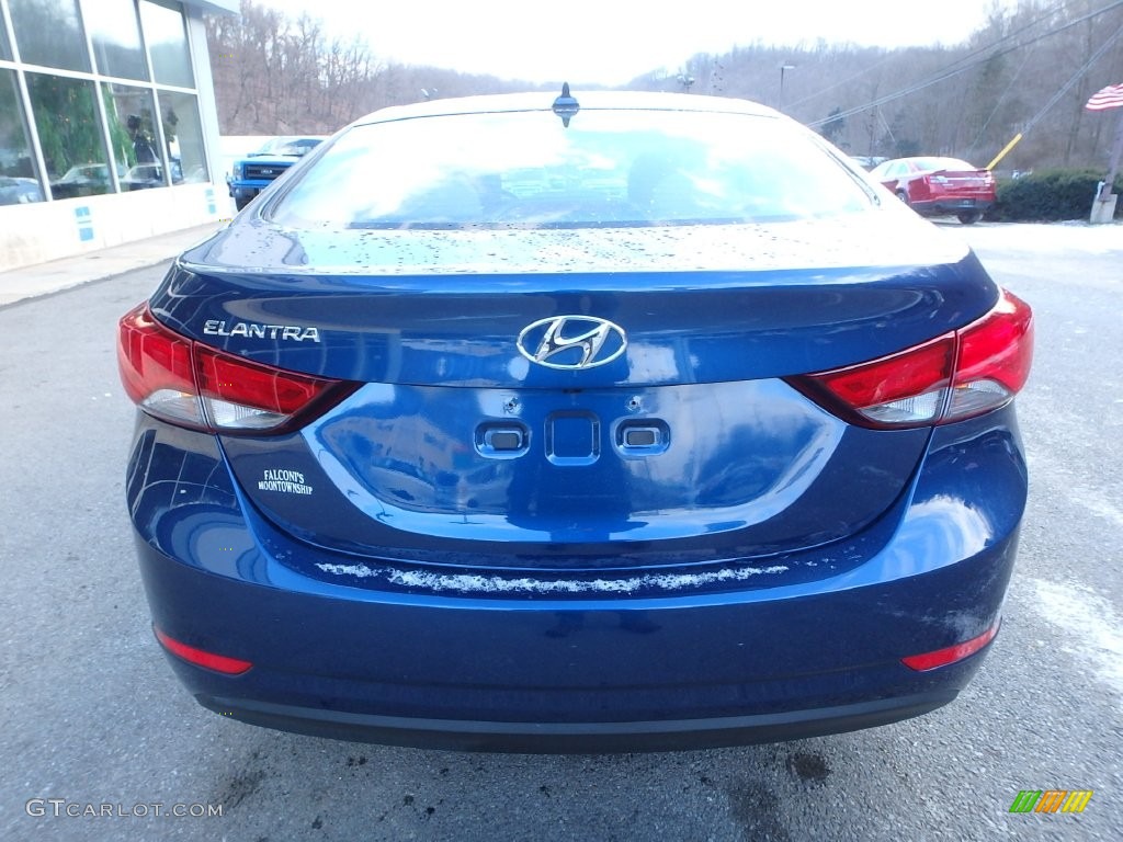 2016 Elantra Value Edition - Blue / Beige photo #6