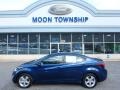 2016 Blue Hyundai Elantra Value Edition  photo #7