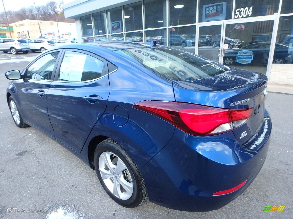 2016 Elantra Value Edition - Blue / Beige photo #8