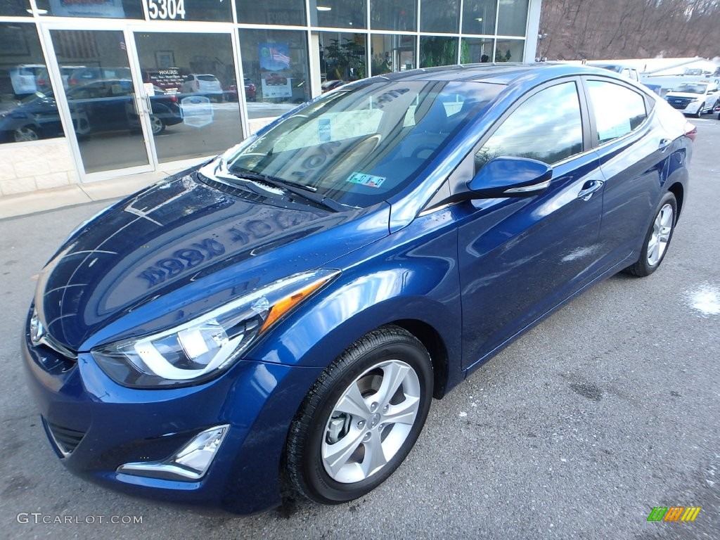 2016 Elantra Value Edition - Blue / Beige photo #9