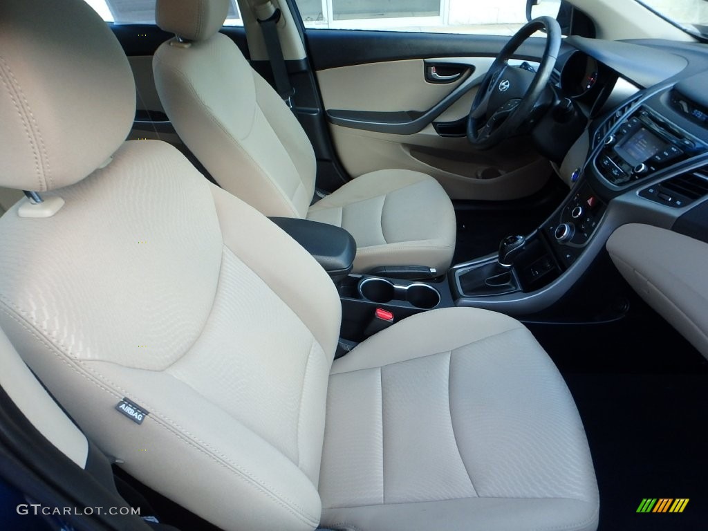 2016 Elantra Value Edition - Blue / Beige photo #10