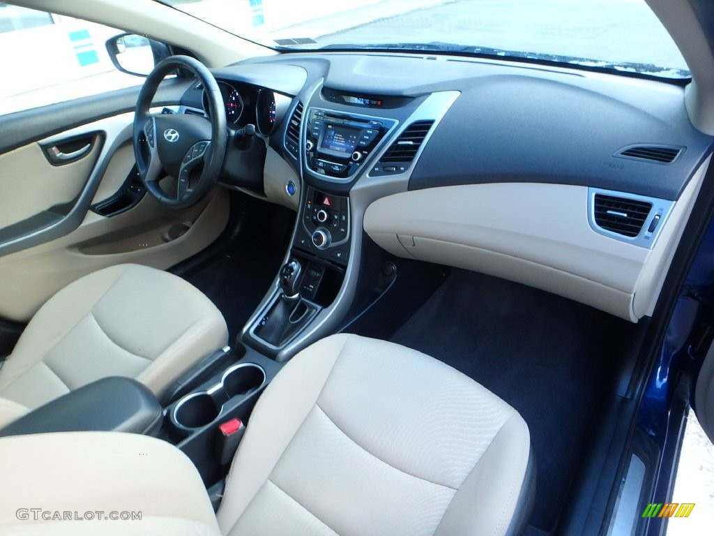 2016 Elantra Value Edition - Blue / Beige photo #11