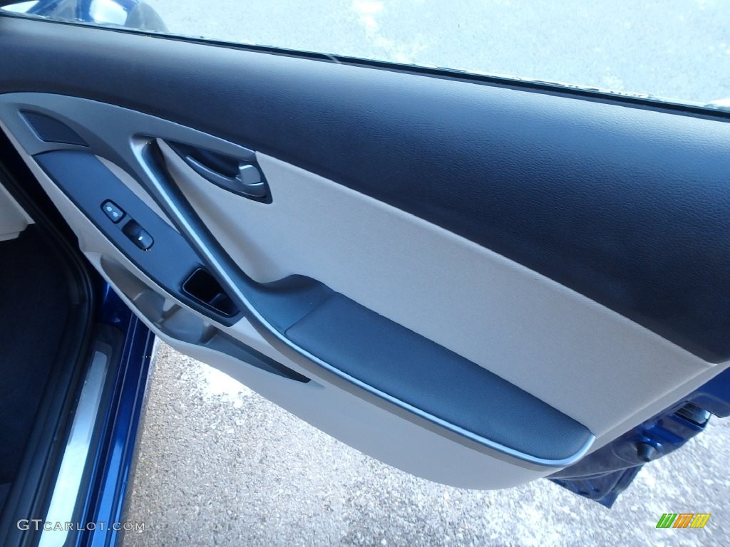 2016 Elantra Value Edition - Blue / Beige photo #12