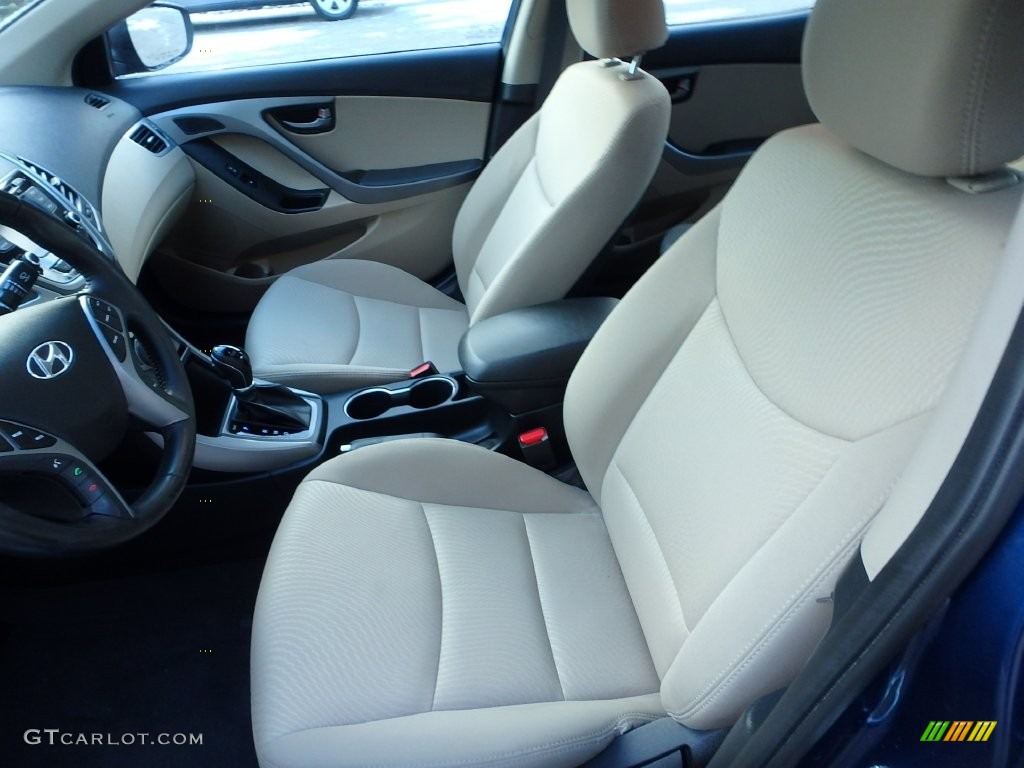 2016 Elantra Value Edition - Blue / Beige photo #15