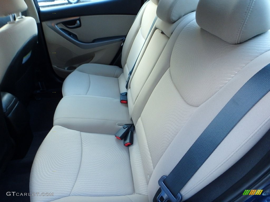 2016 Elantra Value Edition - Blue / Beige photo #16
