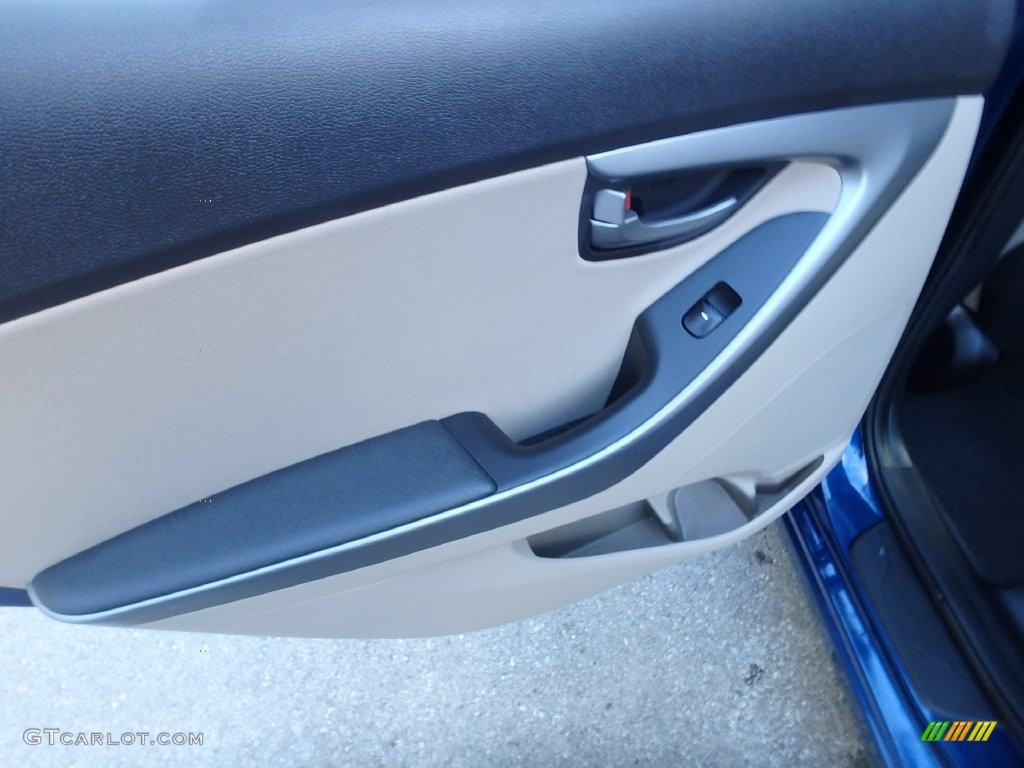 2016 Elantra Value Edition - Blue / Beige photo #18