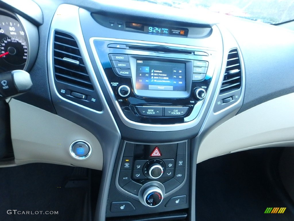 2016 Elantra Value Edition - Blue / Beige photo #23
