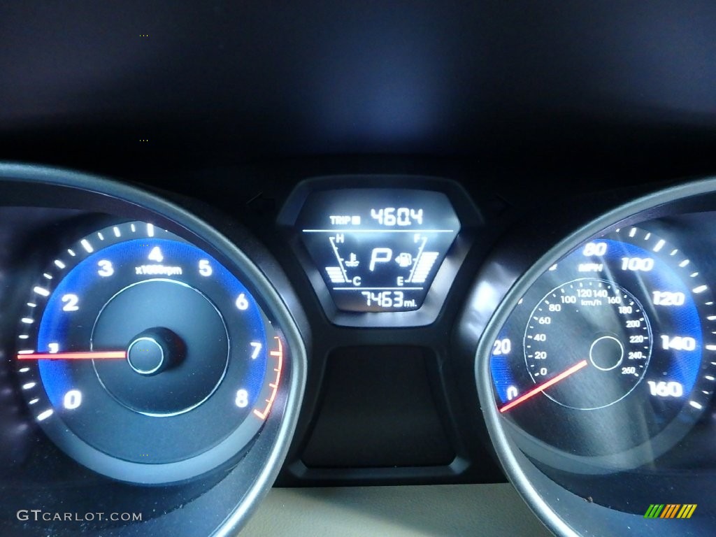 2016 Elantra Value Edition - Blue / Beige photo #25