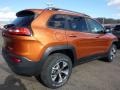 Mango Tango Pearl 2016 Jeep Cherokee Trailhawk 4x4 Exterior