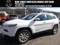 2016 Bright White Jeep Cherokee Limited 4x4  photo #1