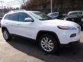 2016 Bright White Jeep Cherokee Limited 4x4  photo #5
