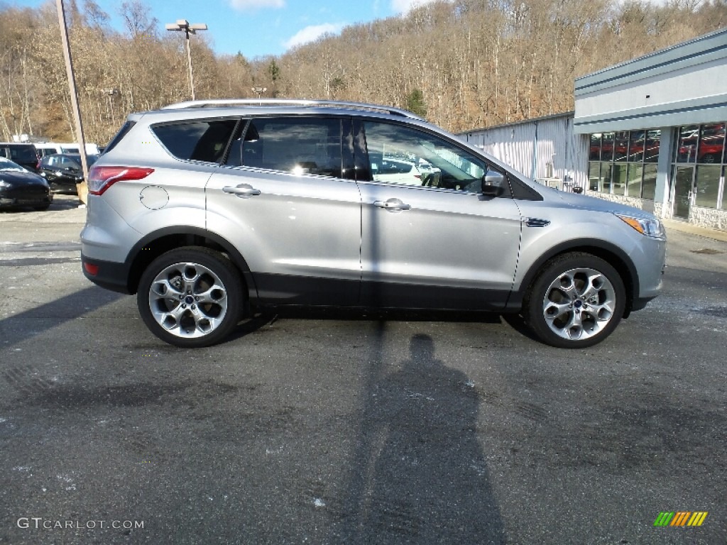 2016 Escape Titanium 4WD - Ingot Silver Metallic / Charcoal Black photo #3