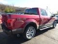 2016 Ruby Red Ford F150 Lariat SuperCrew 4x4  photo #2