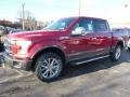 2016 Ruby Red Ford F150 Lariat SuperCrew 4x4  photo #4