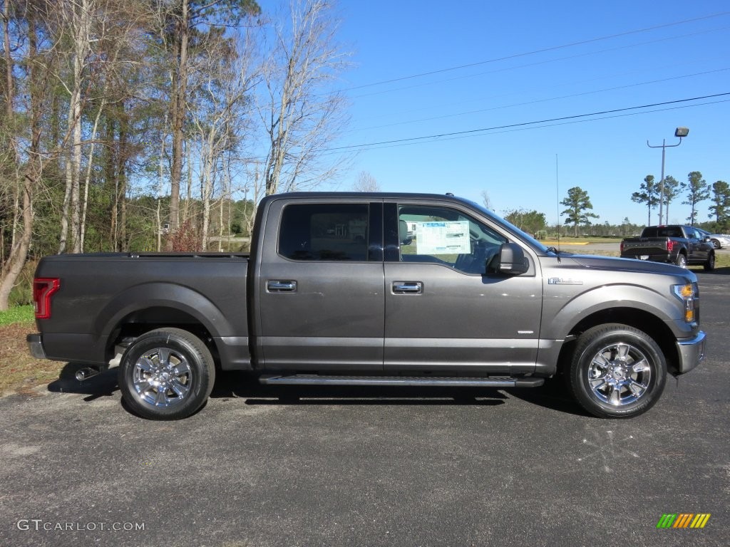 2016 F150 XLT SuperCrew - Magnetic / Medium Earth Gray photo #2