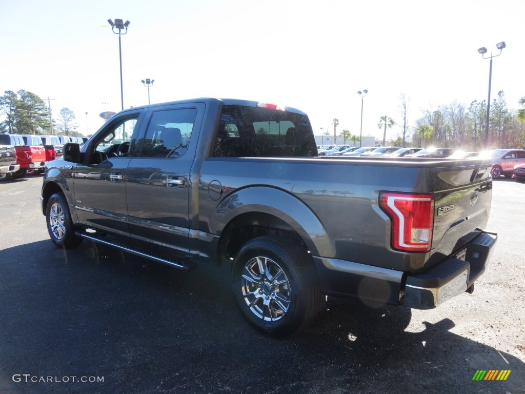 2016 F150 XLT SuperCrew - Magnetic / Medium Earth Gray photo #7