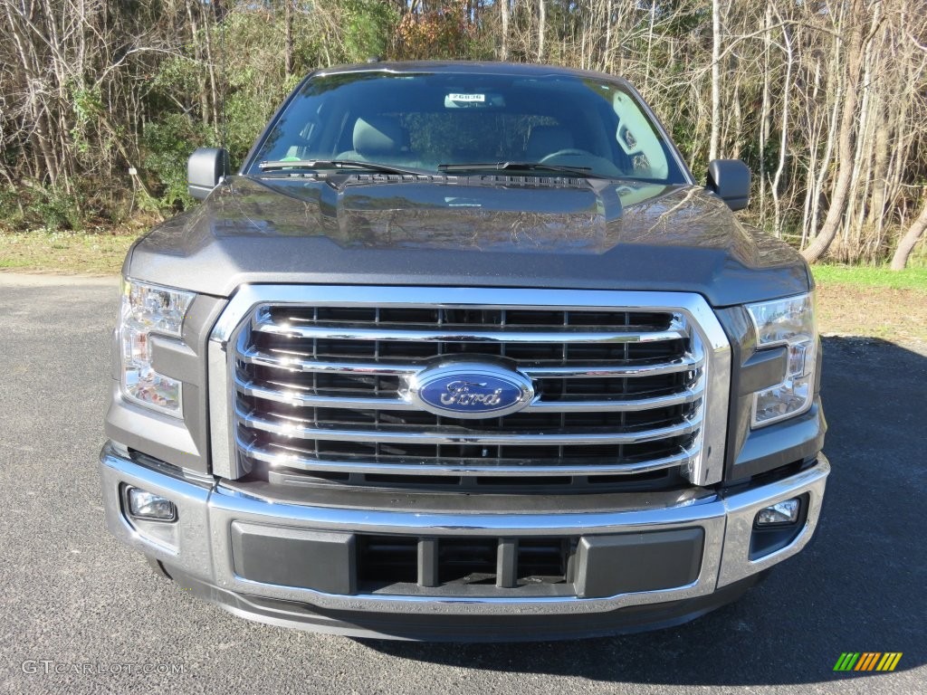 2016 F150 XLT SuperCrew - Magnetic / Medium Earth Gray photo #12