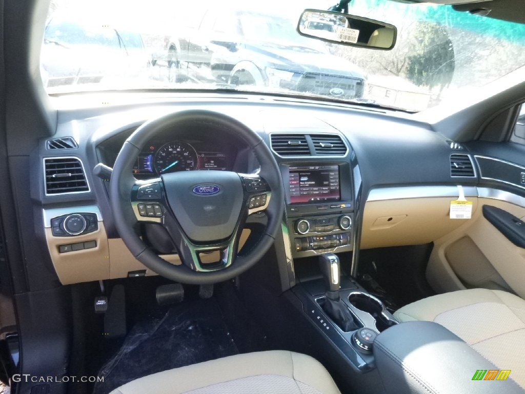 2016 Explorer XLT 4WD - Shadow Black / Medium Light Camel photo #7