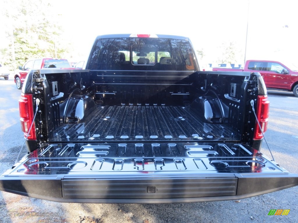 2016 F150 Lariat SuperCrew - Shadow Black / Medium Earth Gray photo #5