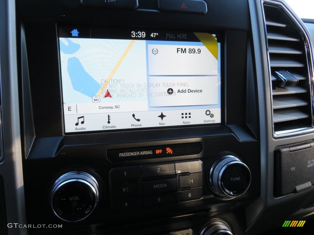 2016 F150 Lariat SuperCrew - Shadow Black / Medium Earth Gray photo #29