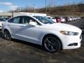 Oxford White 2016 Ford Fusion Titanium Exterior