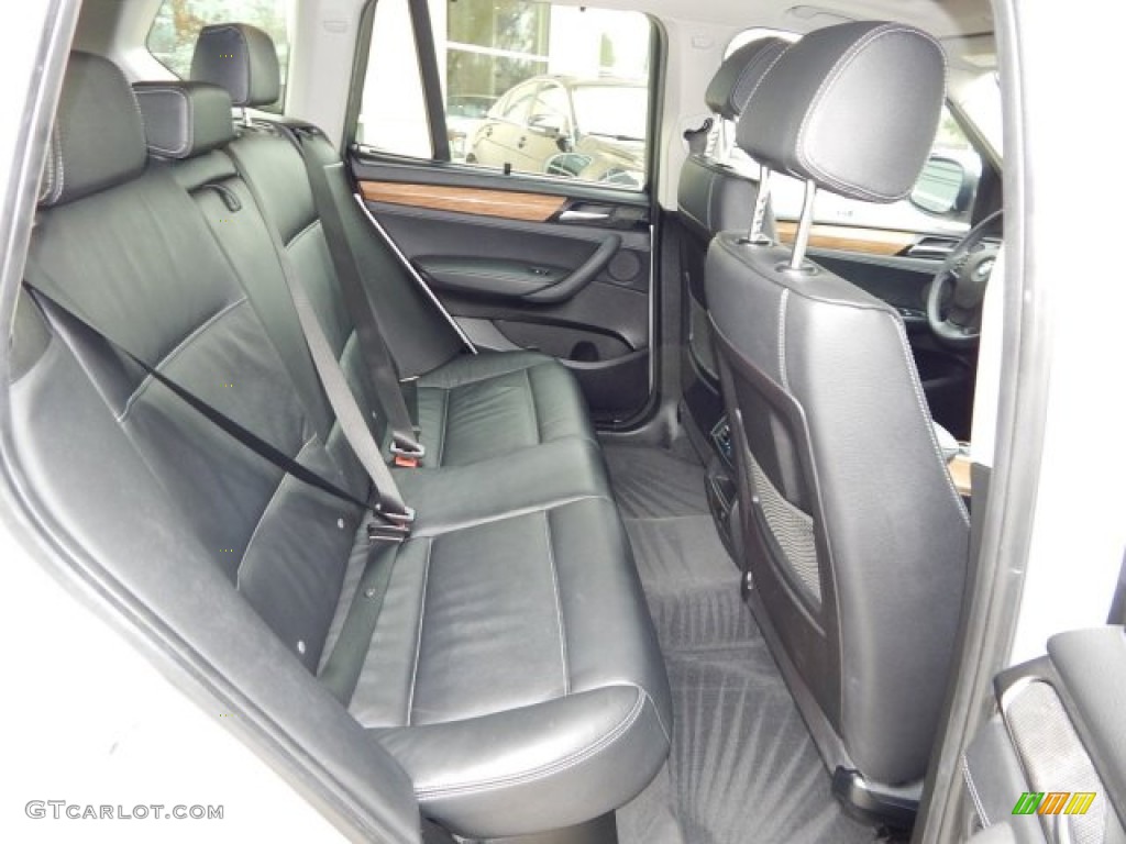 2013 X3 xDrive 28i - Titanium Silver Metallic / Black photo #35