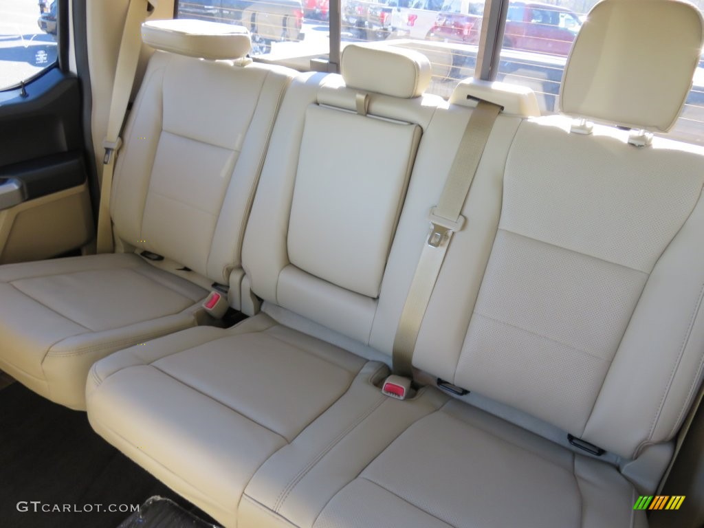 2016 F150 Lariat SuperCrew 4x4 - Oxford White / Medium Light Camel photo #19