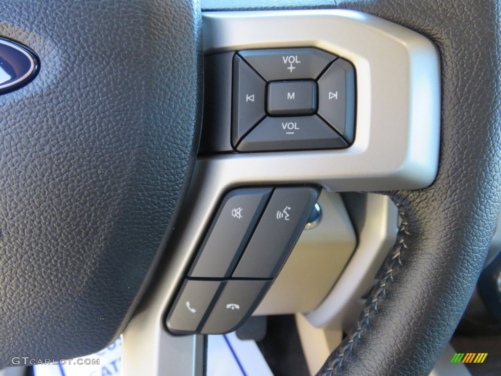 2016 F150 Lariat SuperCrew 4x4 - Oxford White / Medium Light Camel photo #34