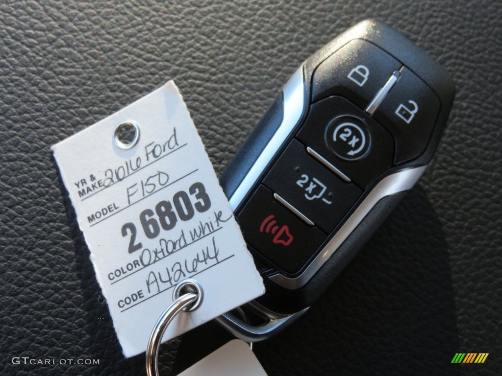 2016 F150 Lariat SuperCrew 4x4 - Oxford White / Medium Light Camel photo #40