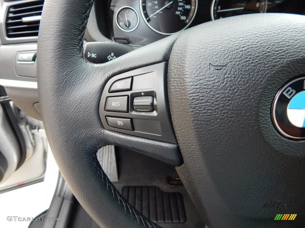 2013 X3 xDrive 28i - Titanium Silver Metallic / Black photo #75