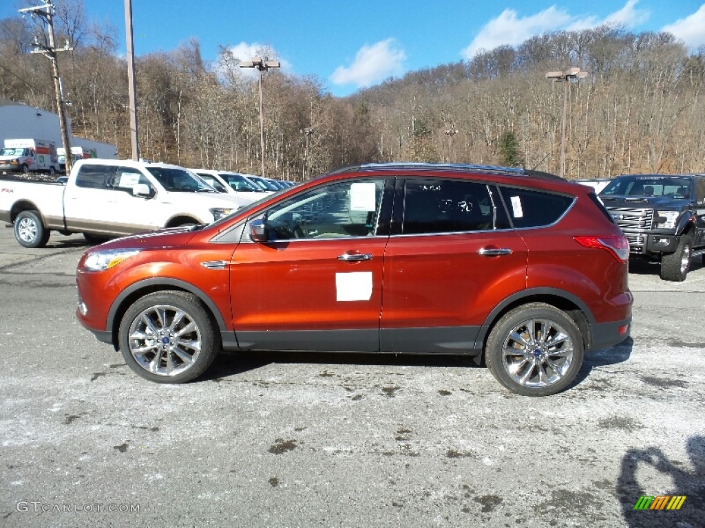 Sunset Metallic Ford Escape