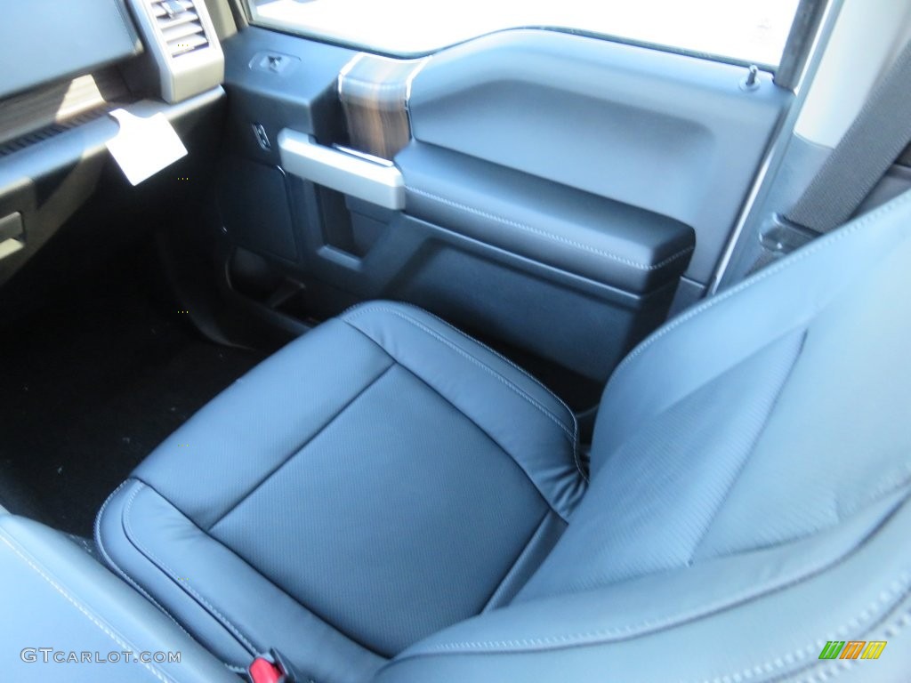 2016 F150 Lariat SuperCrew 4x4 - Oxford White / Black photo #22