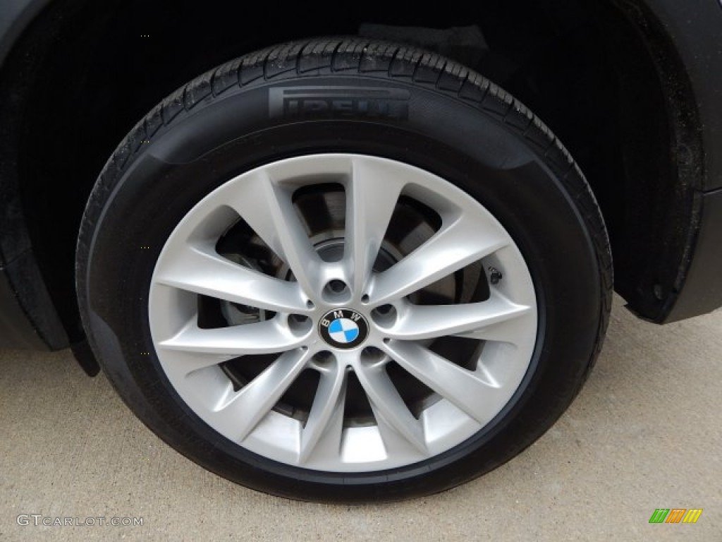 2013 X3 xDrive 28i - Titanium Silver Metallic / Black photo #96