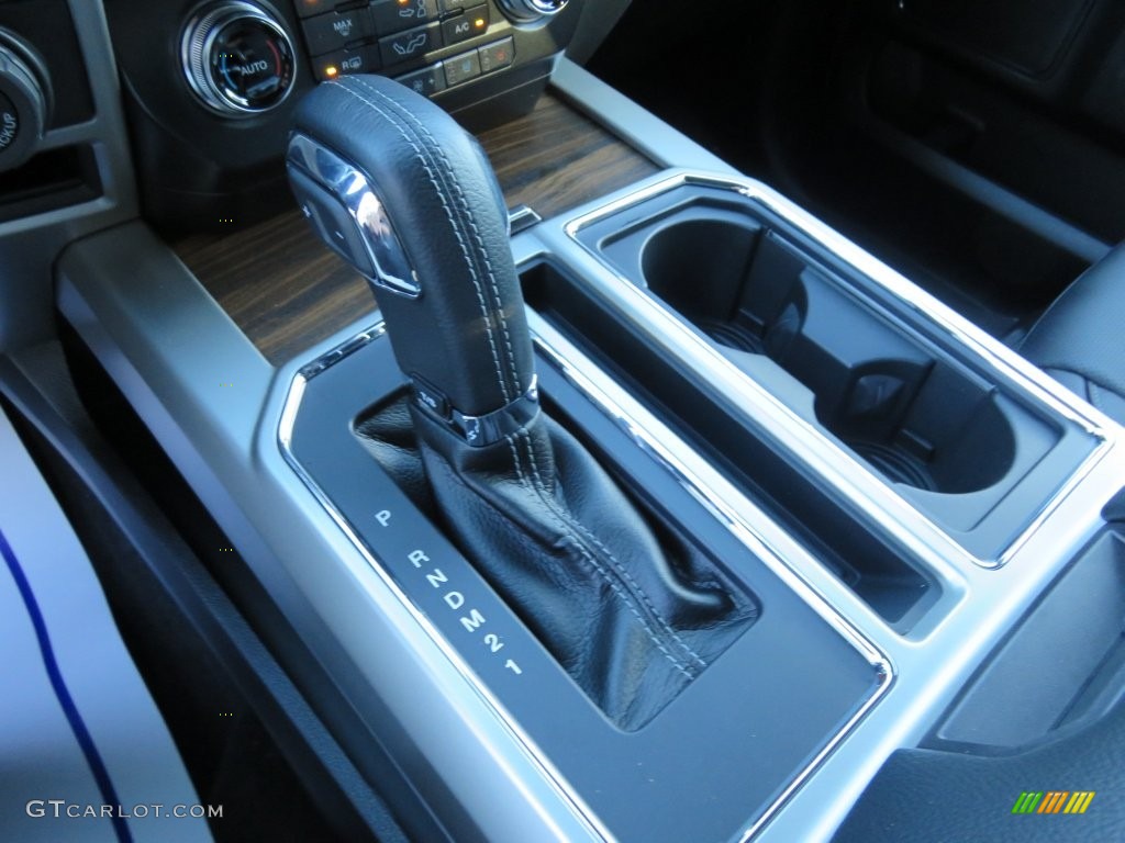 2016 F150 Lariat SuperCrew 4x4 - Oxford White / Black photo #26