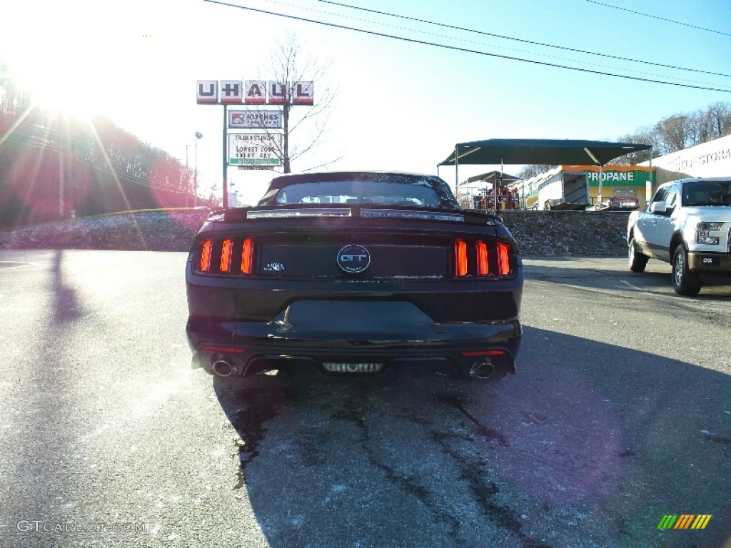 2016 Mustang GT/CS California Special Convertible - Shadow Black / California Special Ebony Black/Miko Suede photo #4