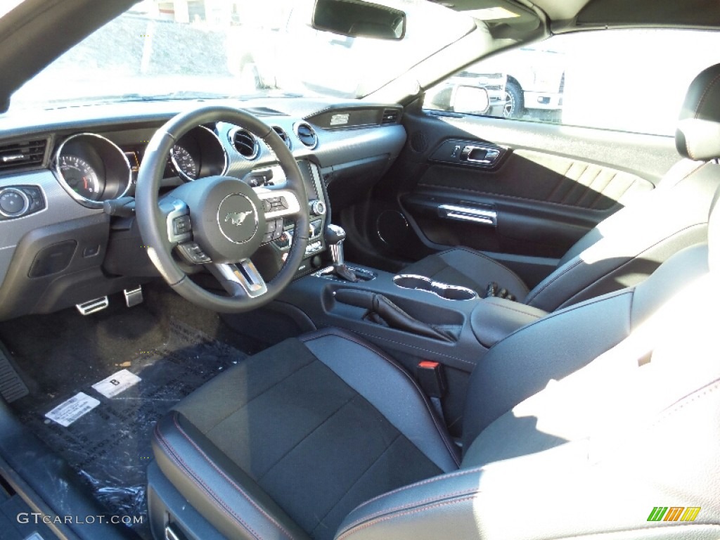 2016 Mustang GT/CS California Special Convertible - Shadow Black / California Special Ebony Black/Miko Suede photo #5