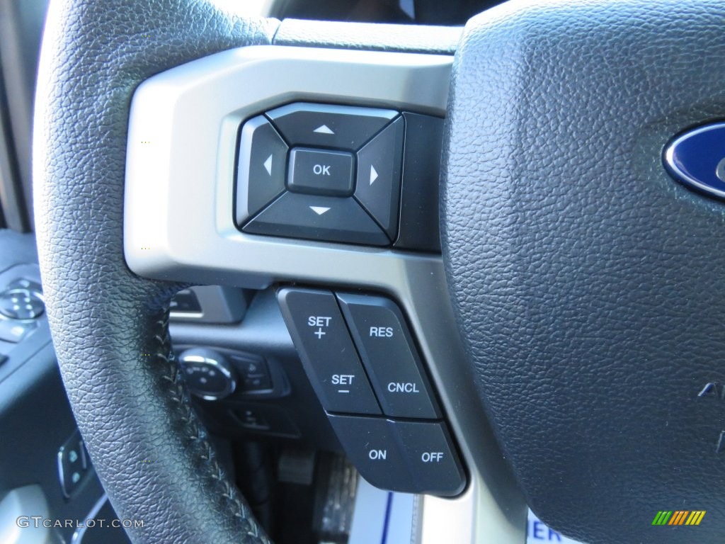 2016 F150 Lariat SuperCrew 4x4 - Oxford White / Black photo #34