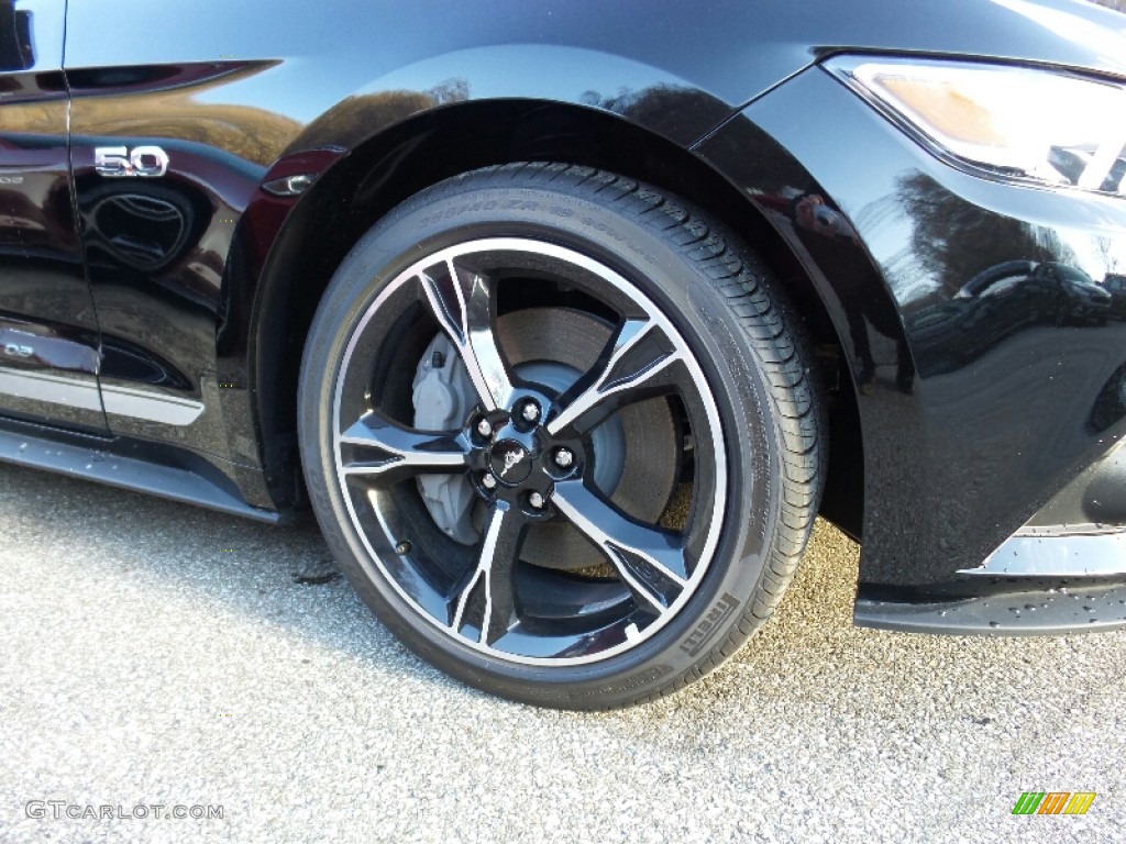 2016 Mustang GT/CS California Special Convertible - Shadow Black / California Special Ebony Black/Miko Suede photo #11