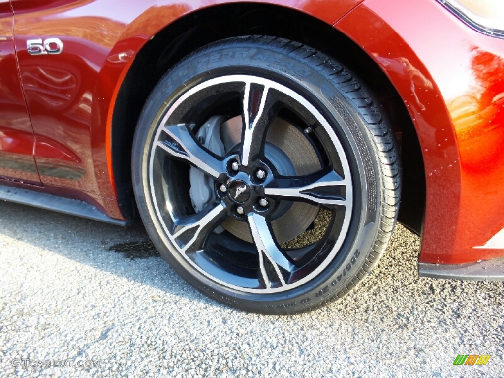 2016 Mustang GT/CS California Special Convertible - Ruby Red Metallic / California Special Ebony Black/Miko Suede photo #13