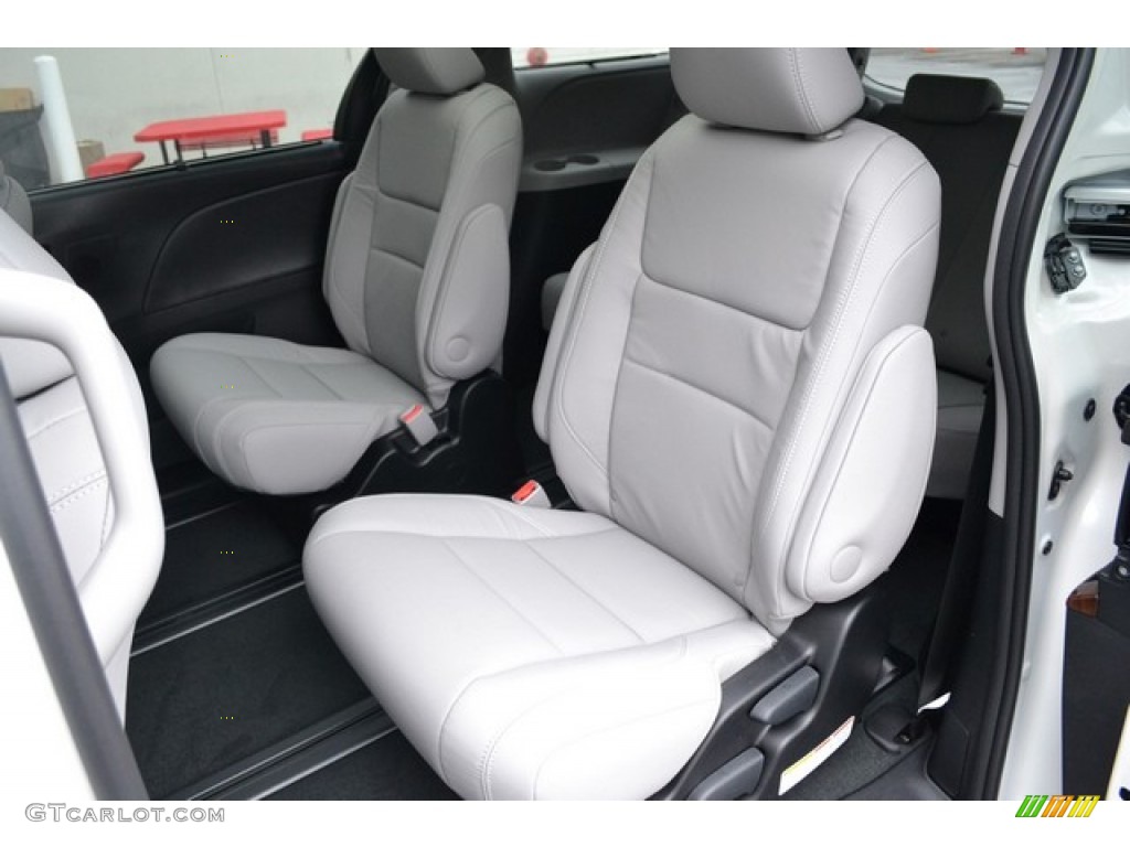 Ash Interior 2016 Toyota Sienna Limited Premium AWD Photo #110018376