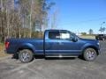 2016 Blue Jeans Ford F150 Lariat SuperCab  photo #2