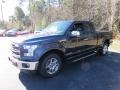 2016 Blue Jeans Ford F150 Lariat SuperCab  photo #11