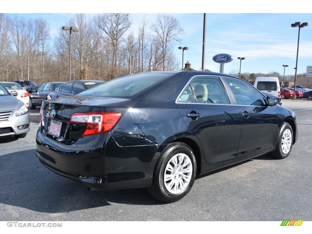 2014 Camry L - Attitude Black Metallic / Ash photo #3