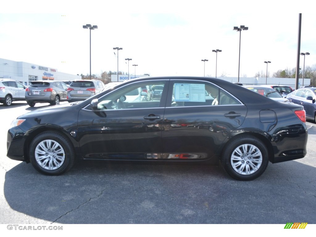 2014 Camry L - Attitude Black Metallic / Ash photo #6