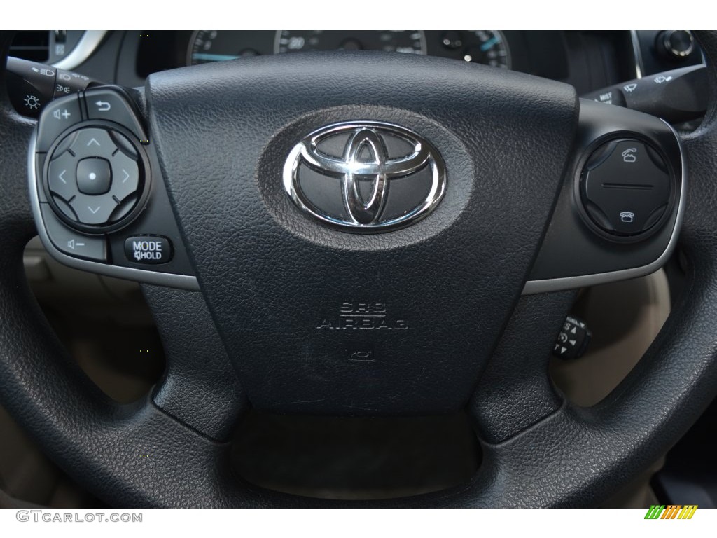 2014 Camry L - Attitude Black Metallic / Ash photo #21