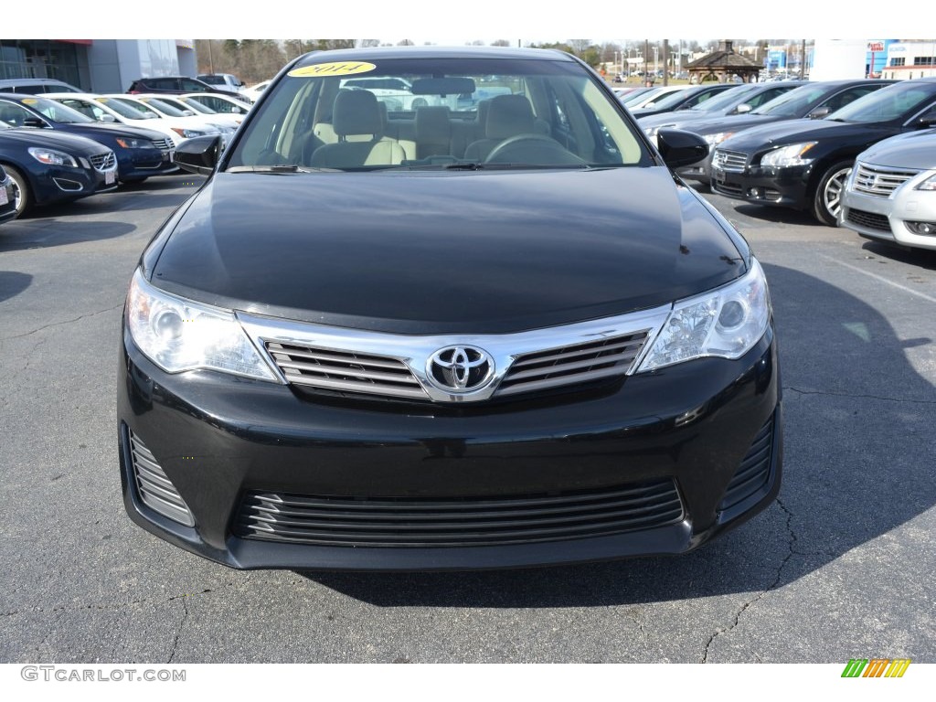 2014 Camry L - Attitude Black Metallic / Ash photo #25