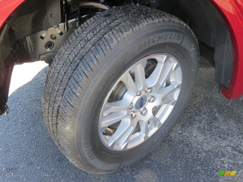 2016 F150 Lariat SuperCrew - Ruby Red / Black photo #14